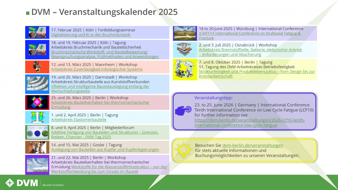 Veranstaltungskalender 